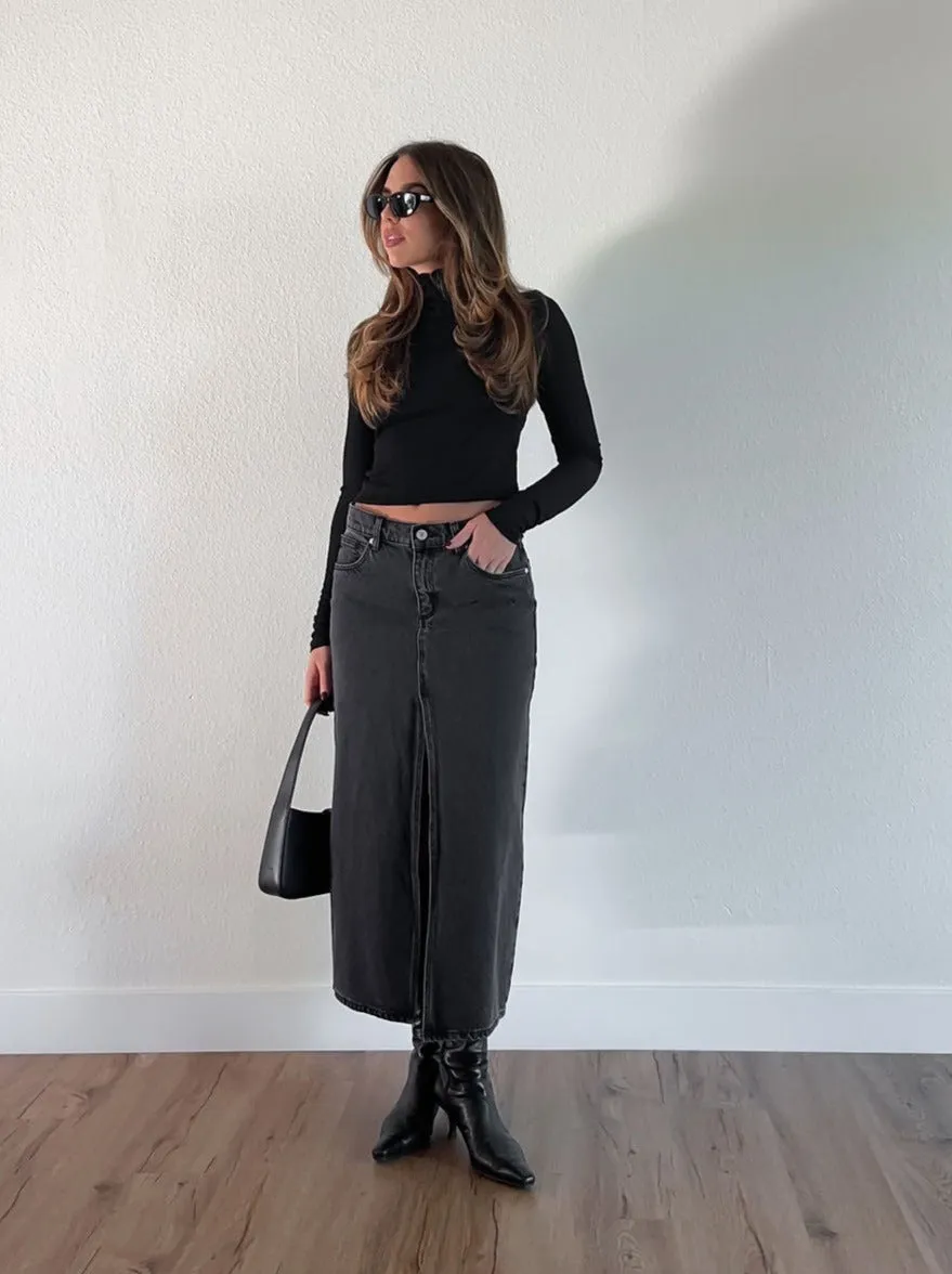 99 Low Maxi Skirt Chloe by Abrand Jeans - FINAL SALE