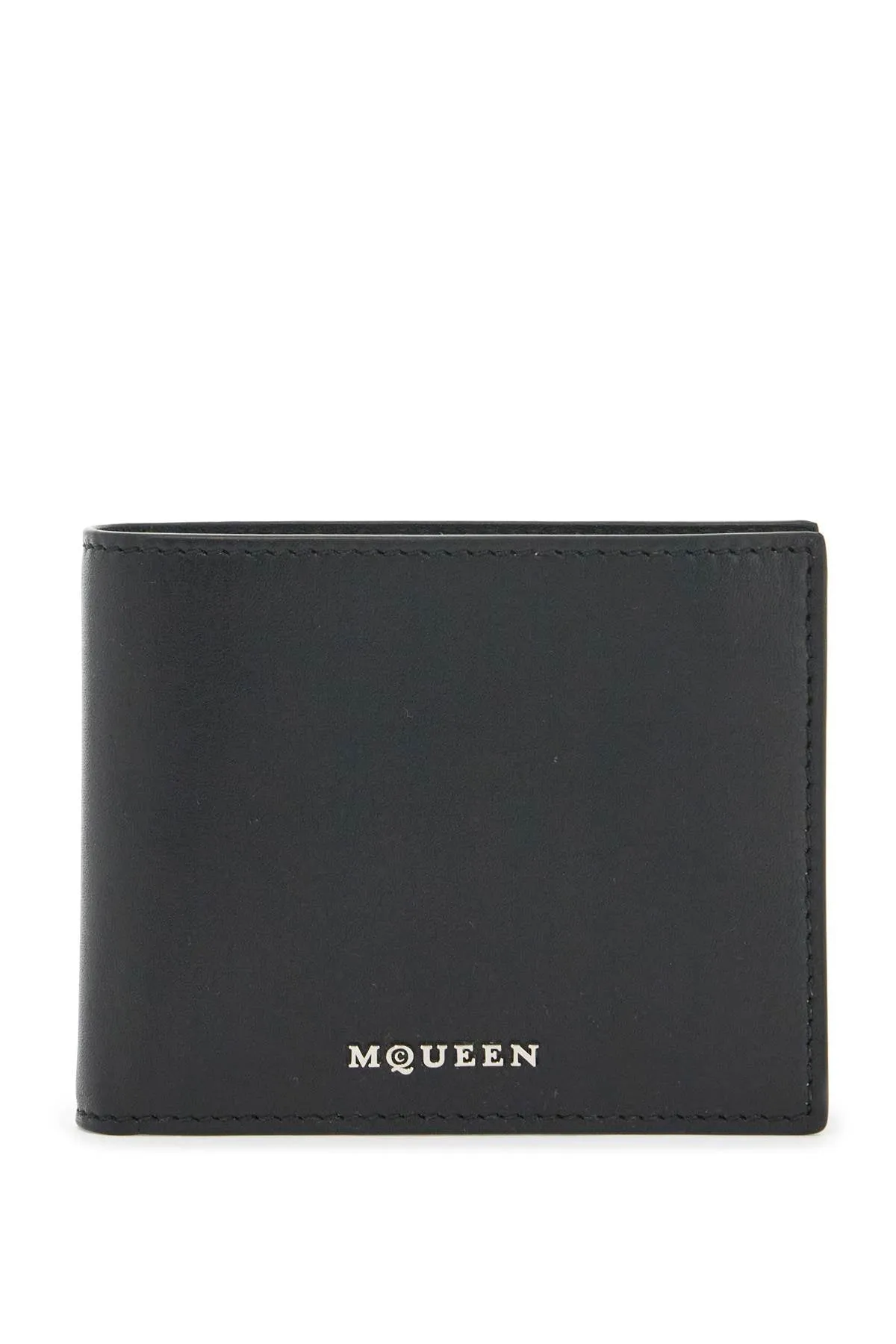 Alexander Mcqueen Leather Bifold Wallet With