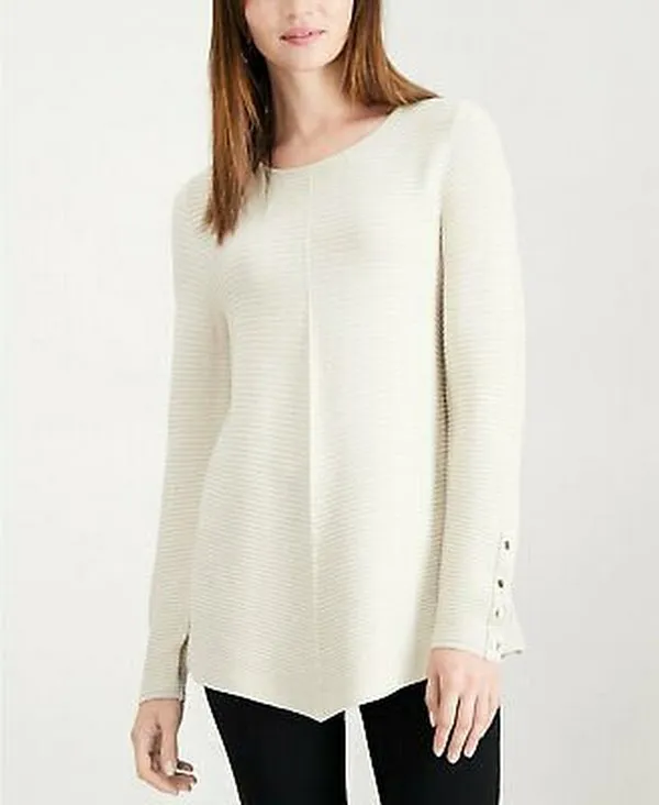 Alfani Metallic Swing Sweater