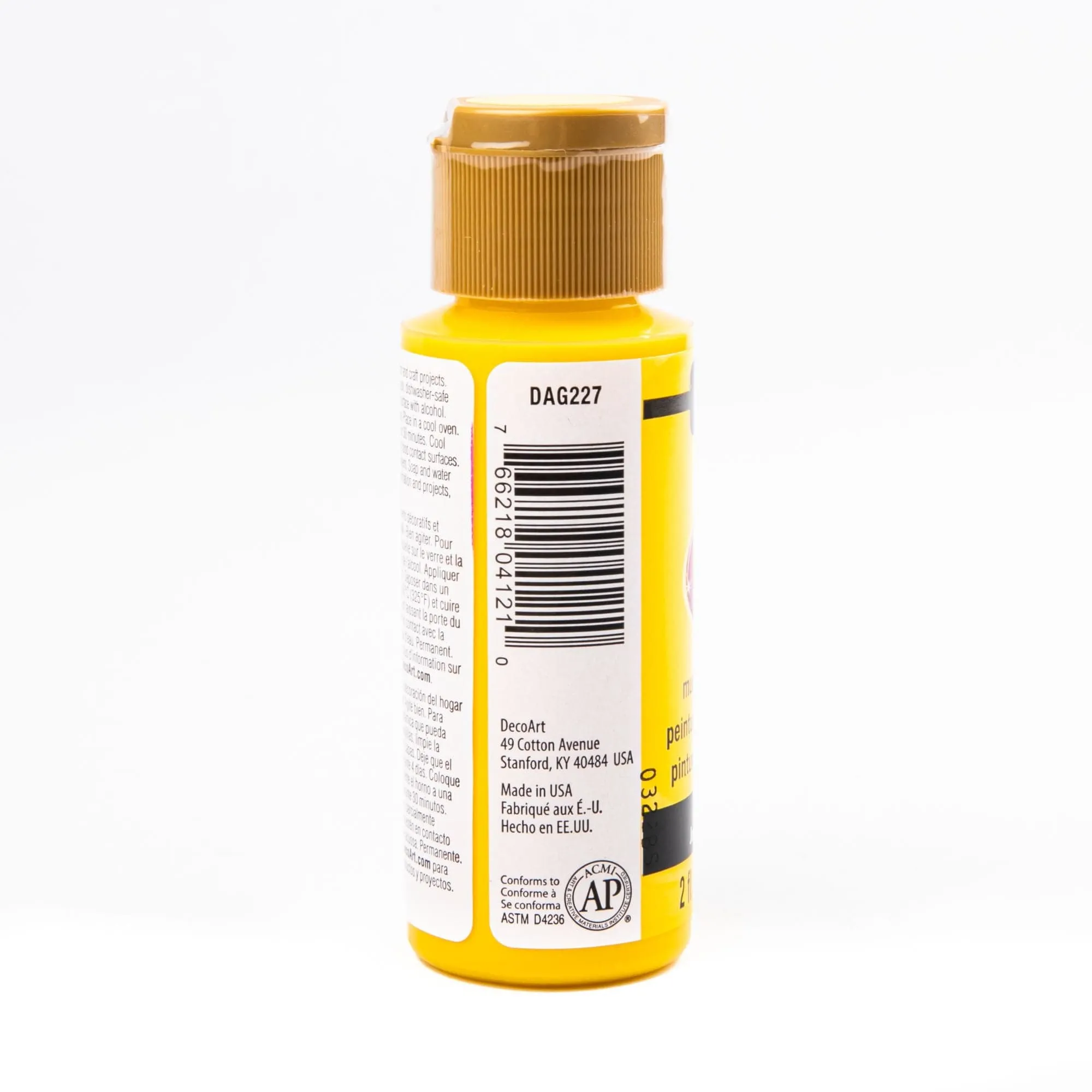 Americana Gloss Enamels Acrylic Paint 59ml - Bright Yellow