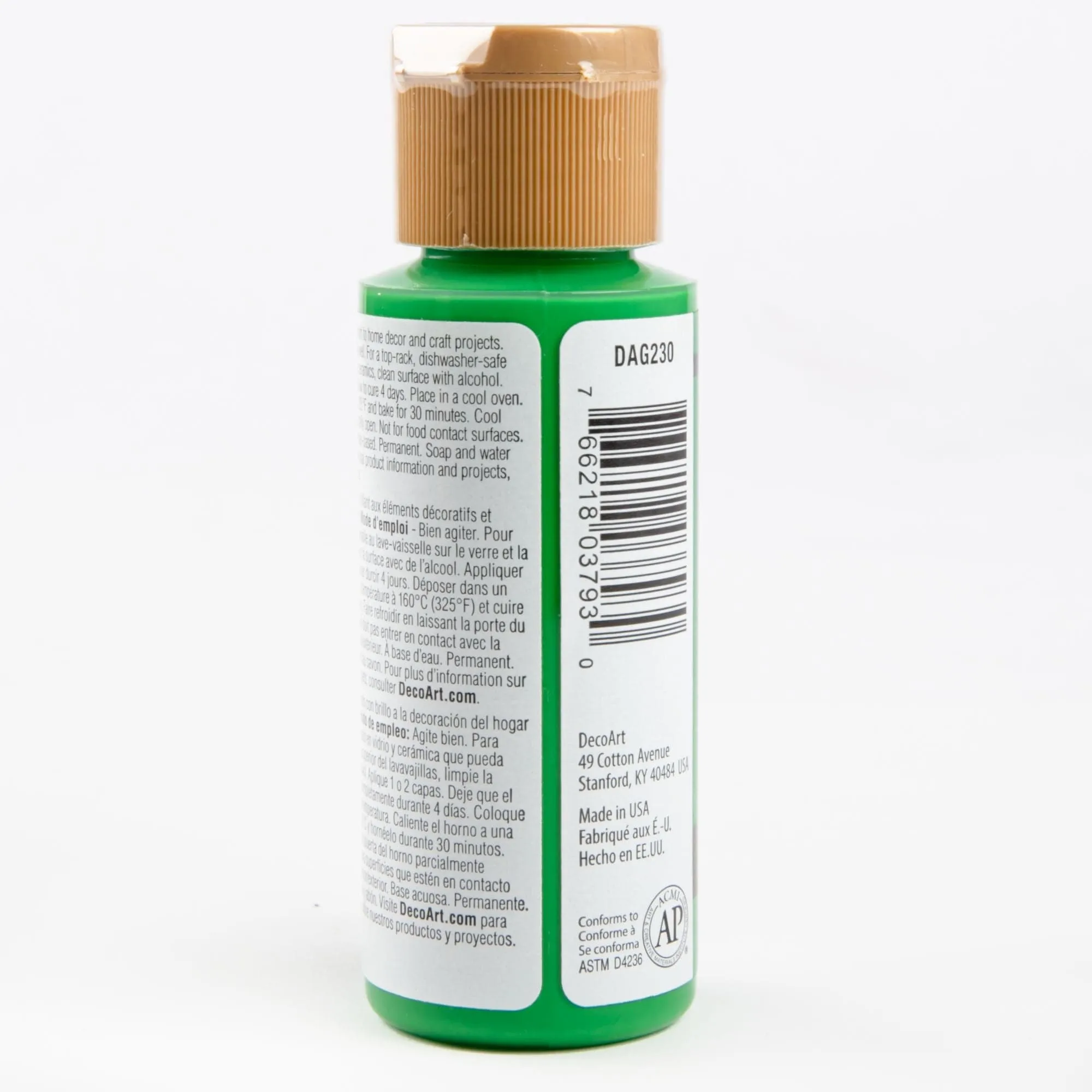 Americana Gloss Enamels Acrylic Paint 59ml - Festive Green