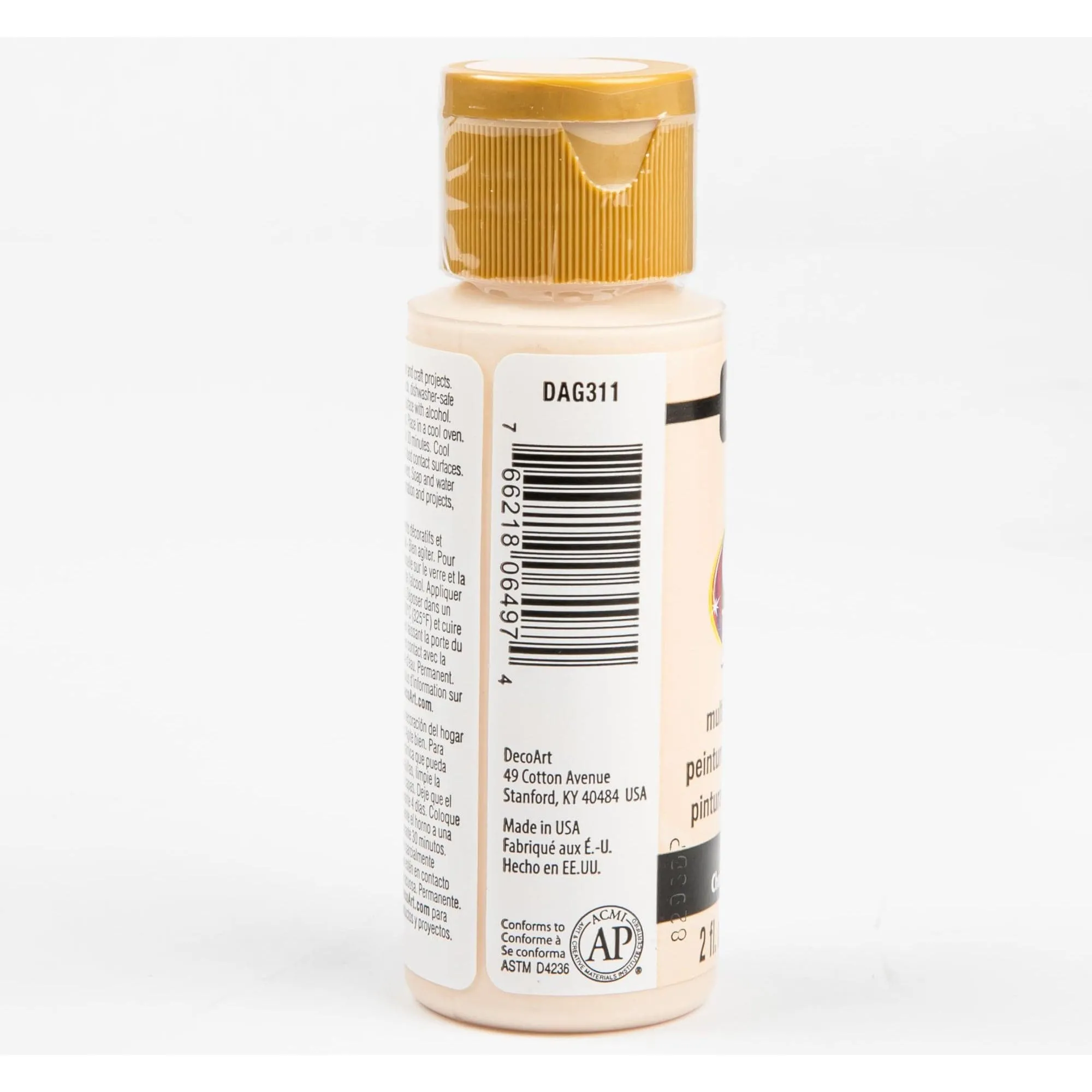 Americana Gloss Enamels Acrylic Paint 59ml - Natural Buff