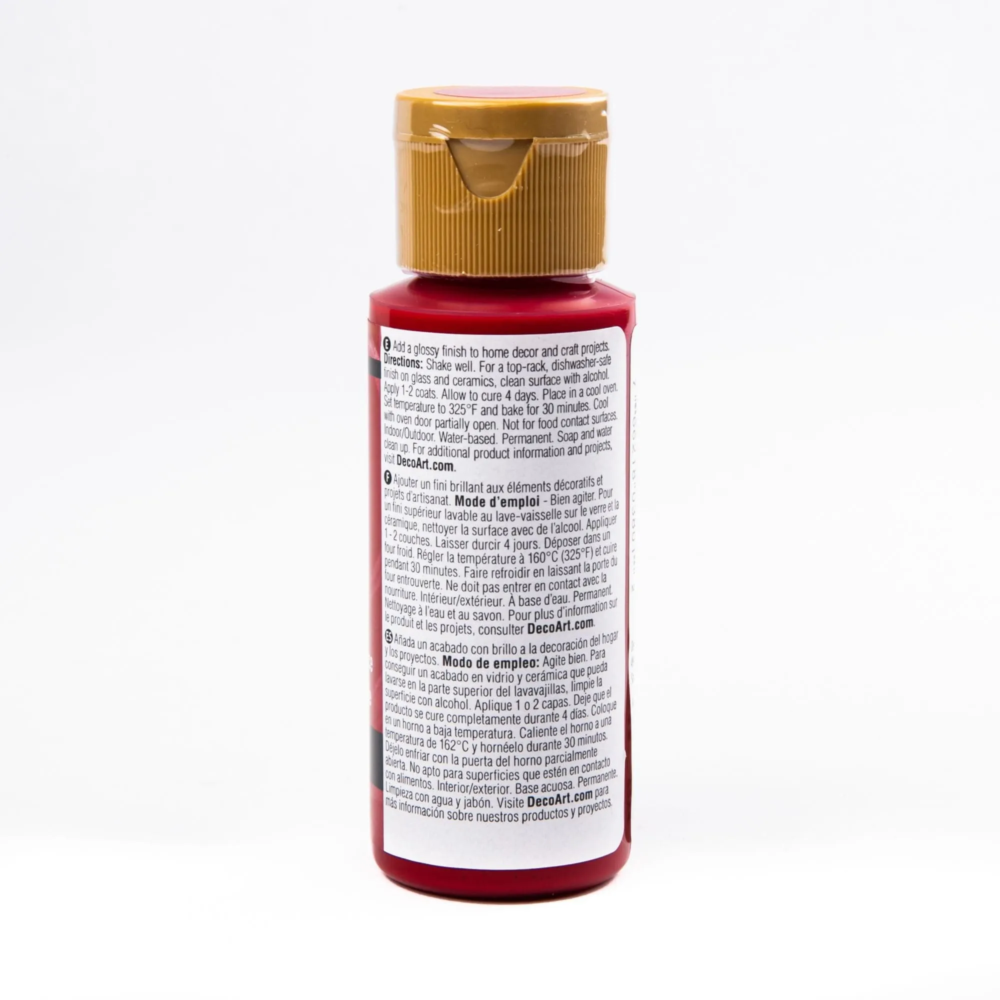 Americana Gloss Enamels Acrylic Paint 59ml - Tuscan Red