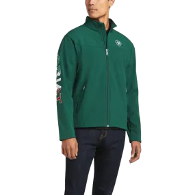 Ariat Men's Mexico New Team Verde Softshell Jacket