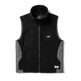 B714 FLEECE VEST BLACK