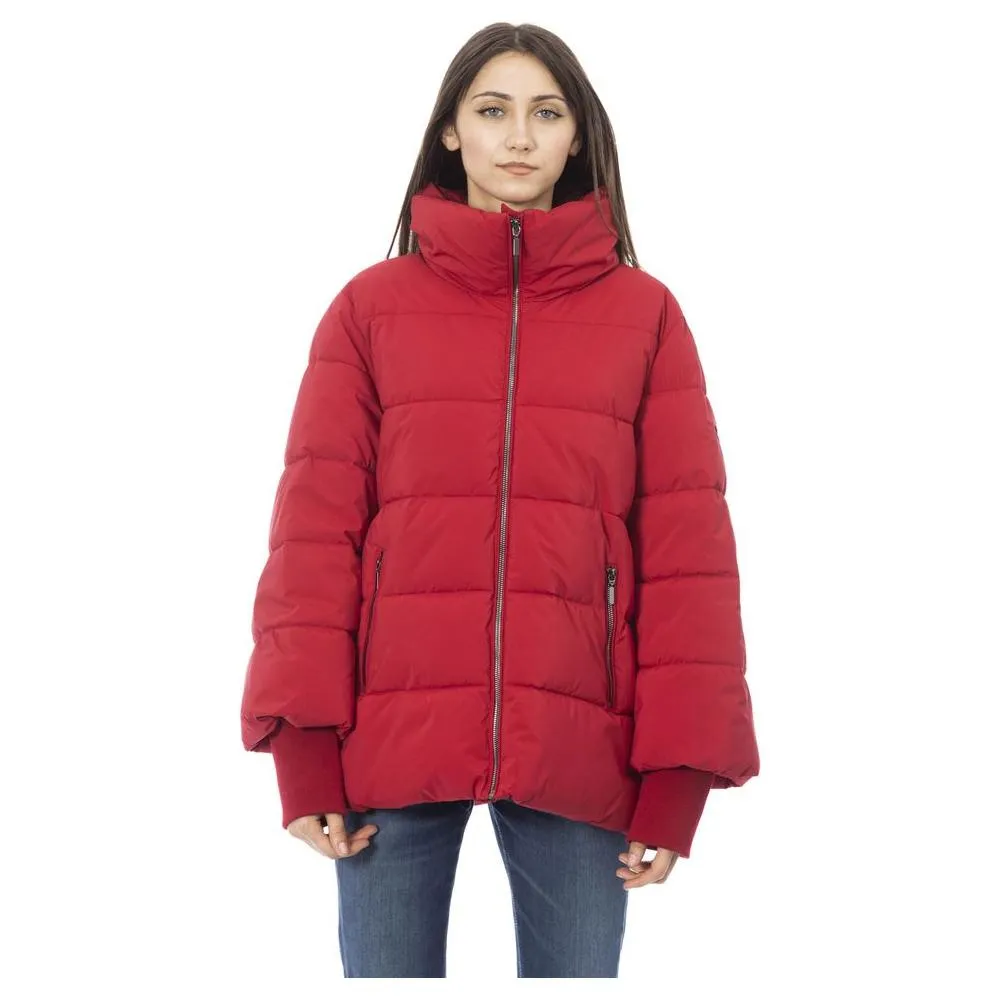 Baldinini Trend Red Polyamide Women Jacket