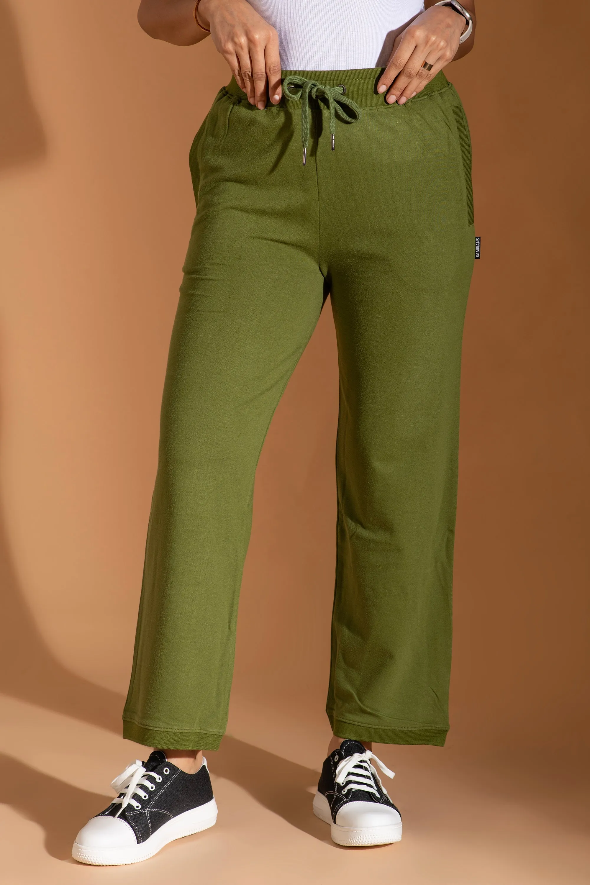 Bambians Earthy Emerald On The Go Pants