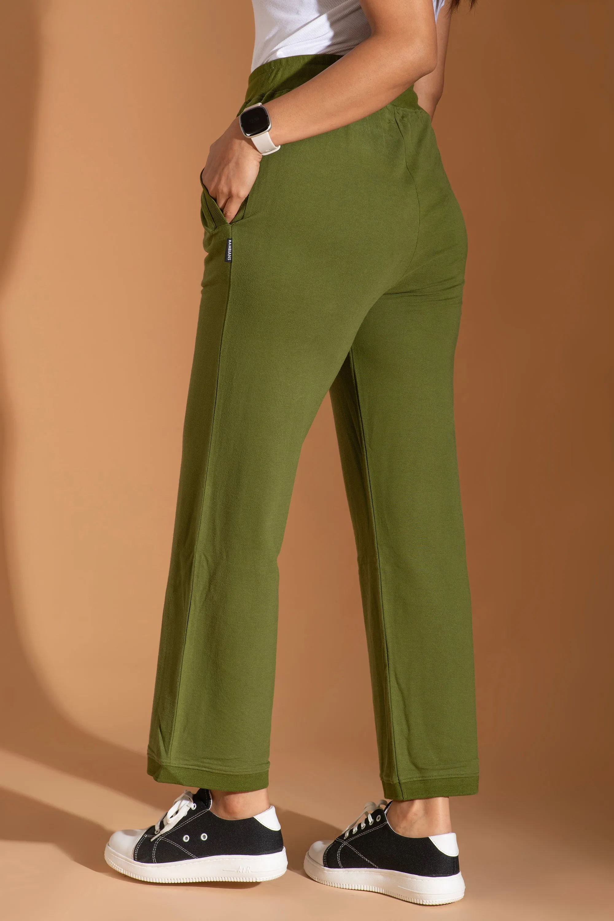 Bambians Earthy Emerald On The Go Pants