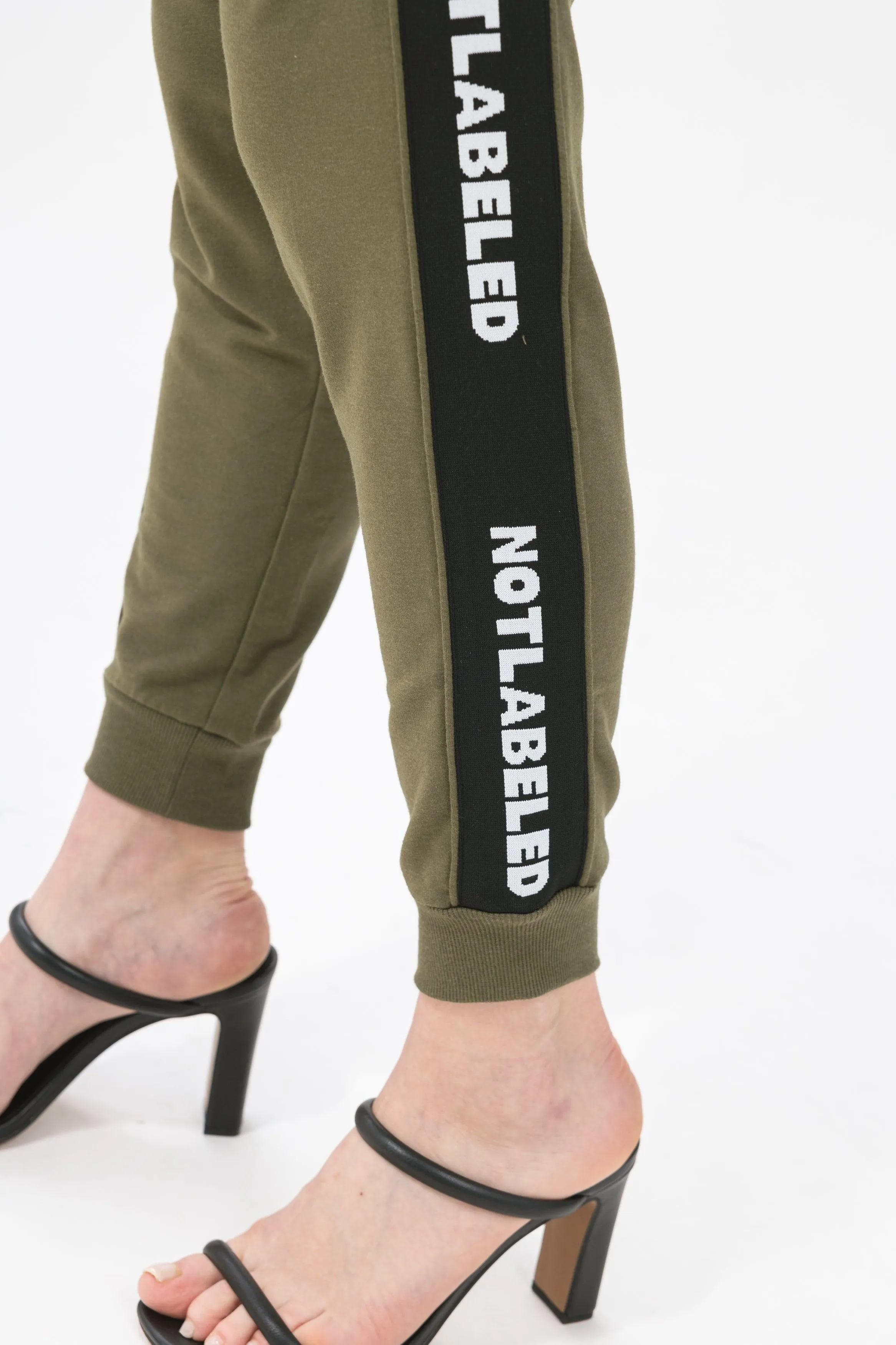 Bamboo Athleisure Stripe Jogger Pants