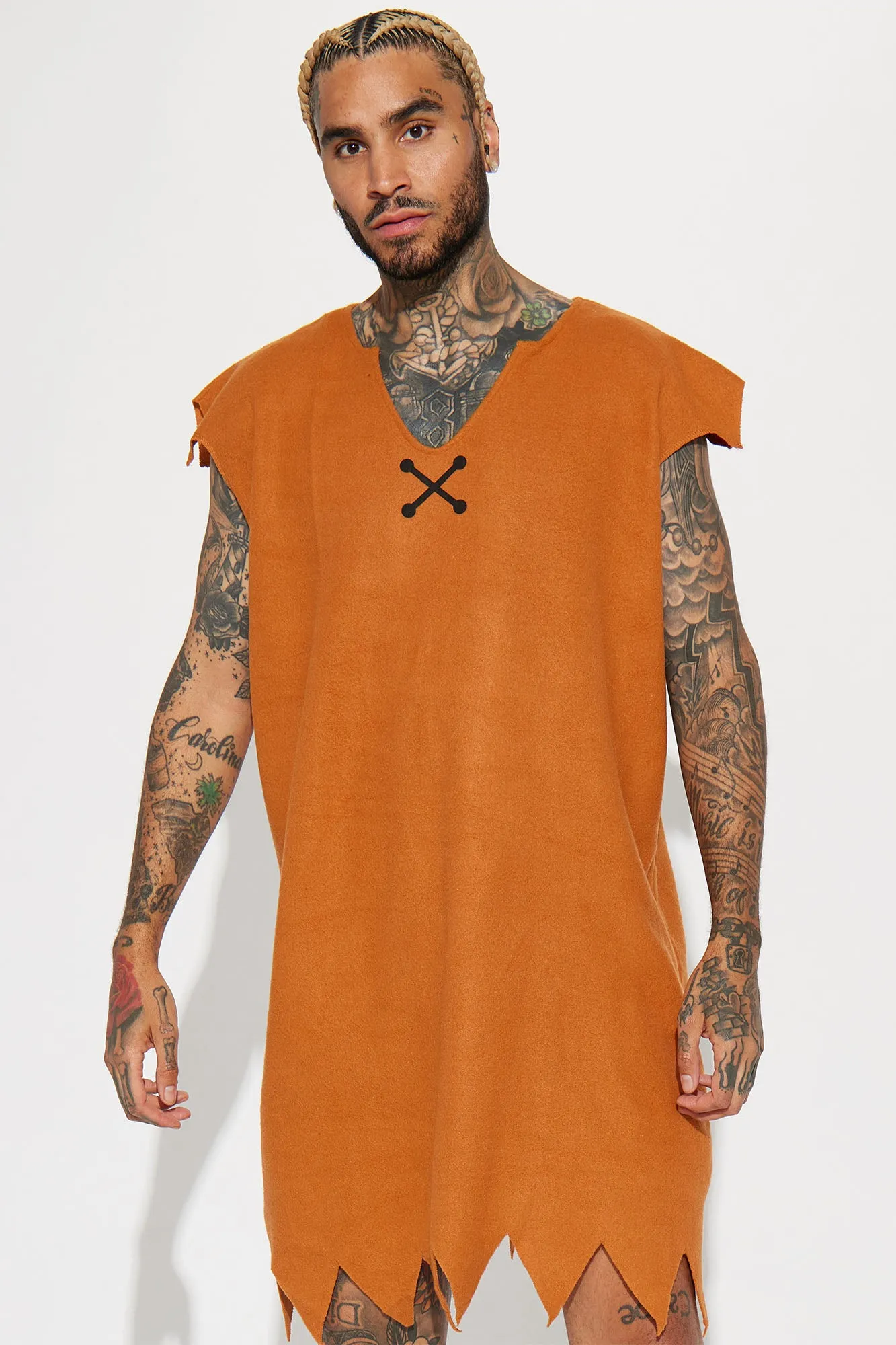 Barney Rubble Costume - Brown