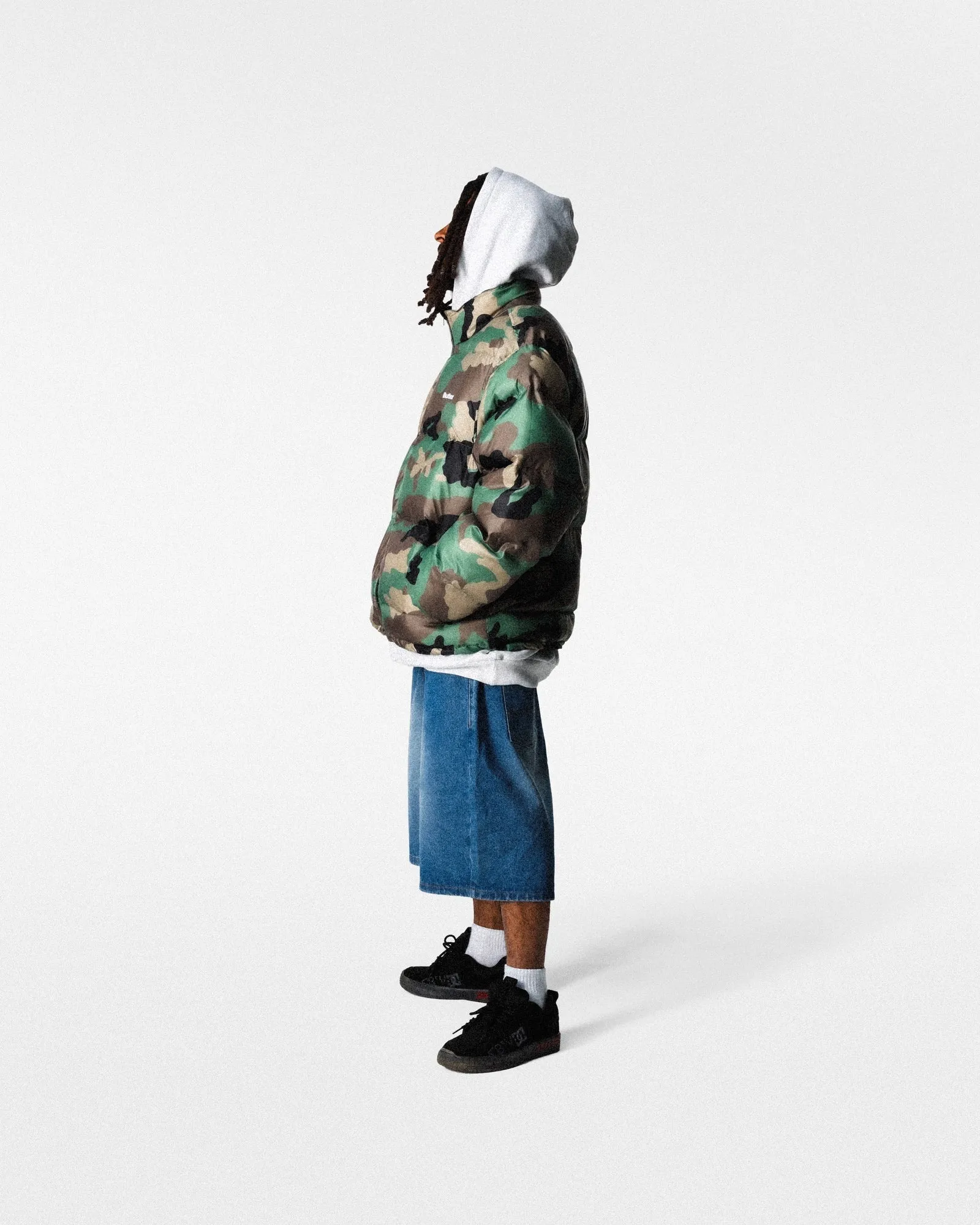 Base Puffer Jacket, Camo