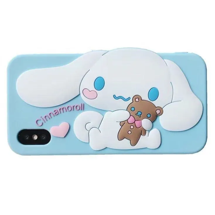 Blue Puppy iPhone Case