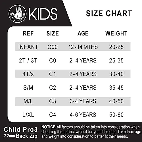 Body Glove Child's Back Zip Pro 3 Spring Suit, Yellow/Black, C4 2.2mm - Kids Suit Girls Swim Wear Shorty Sleeve Neoprene Open Water Thermal Short Pants Legs One Piece Childrens Bodysuit (14158C-C4-YEL/BLK)