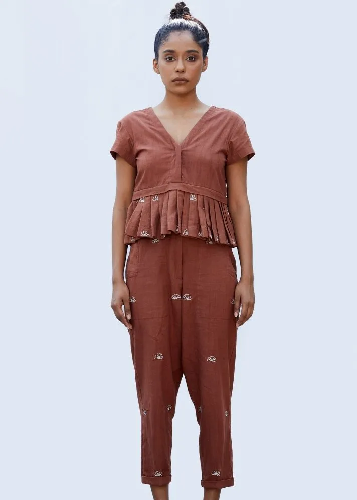 Borneo Pants- Cinnamon Brown