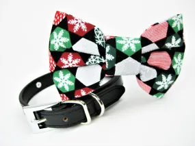 Bowtie Collar | Cubist Snowflake