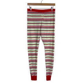 BP Multi-Color Stripe with Red Trim Thermal Pajama Pants- Size S