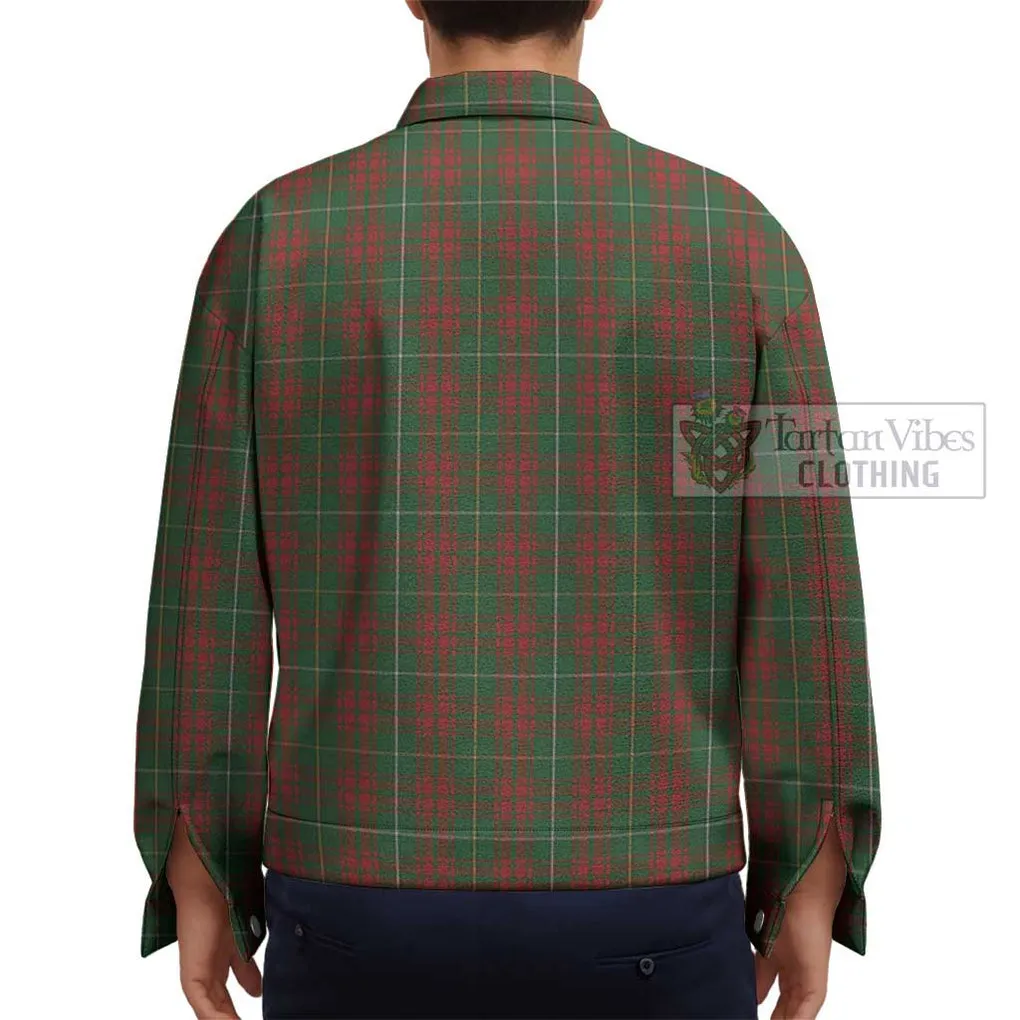 Bruce Hunting Tartan Unisex Lapel Cotton Jacket