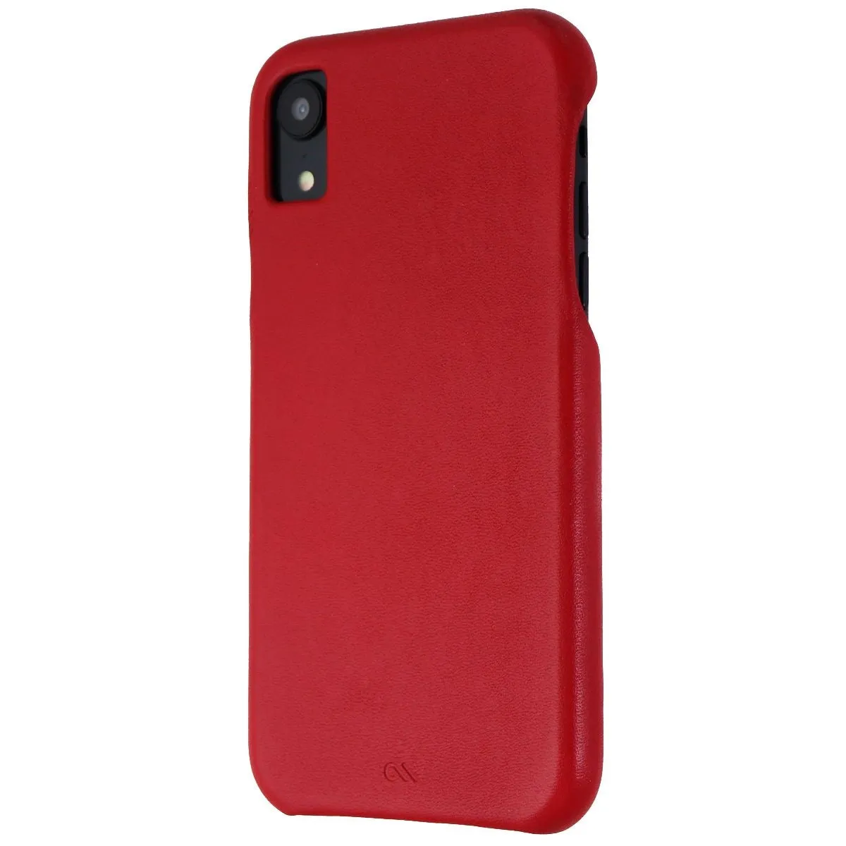 Case-Mate Hardshell Leather Case for Apple iPhone XR - Cardinal Red Leather