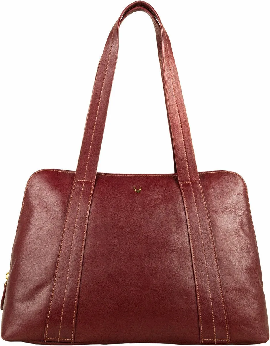 Cerys Large Leather Multi-Compartment Tote