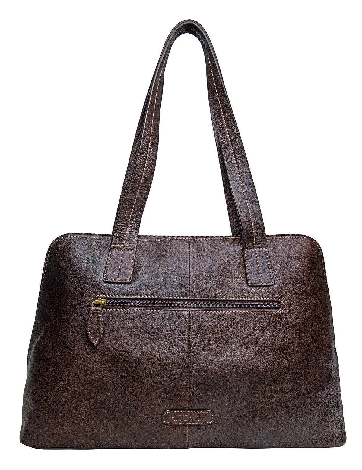 Cerys Large Leather Multi-Compartment Tote