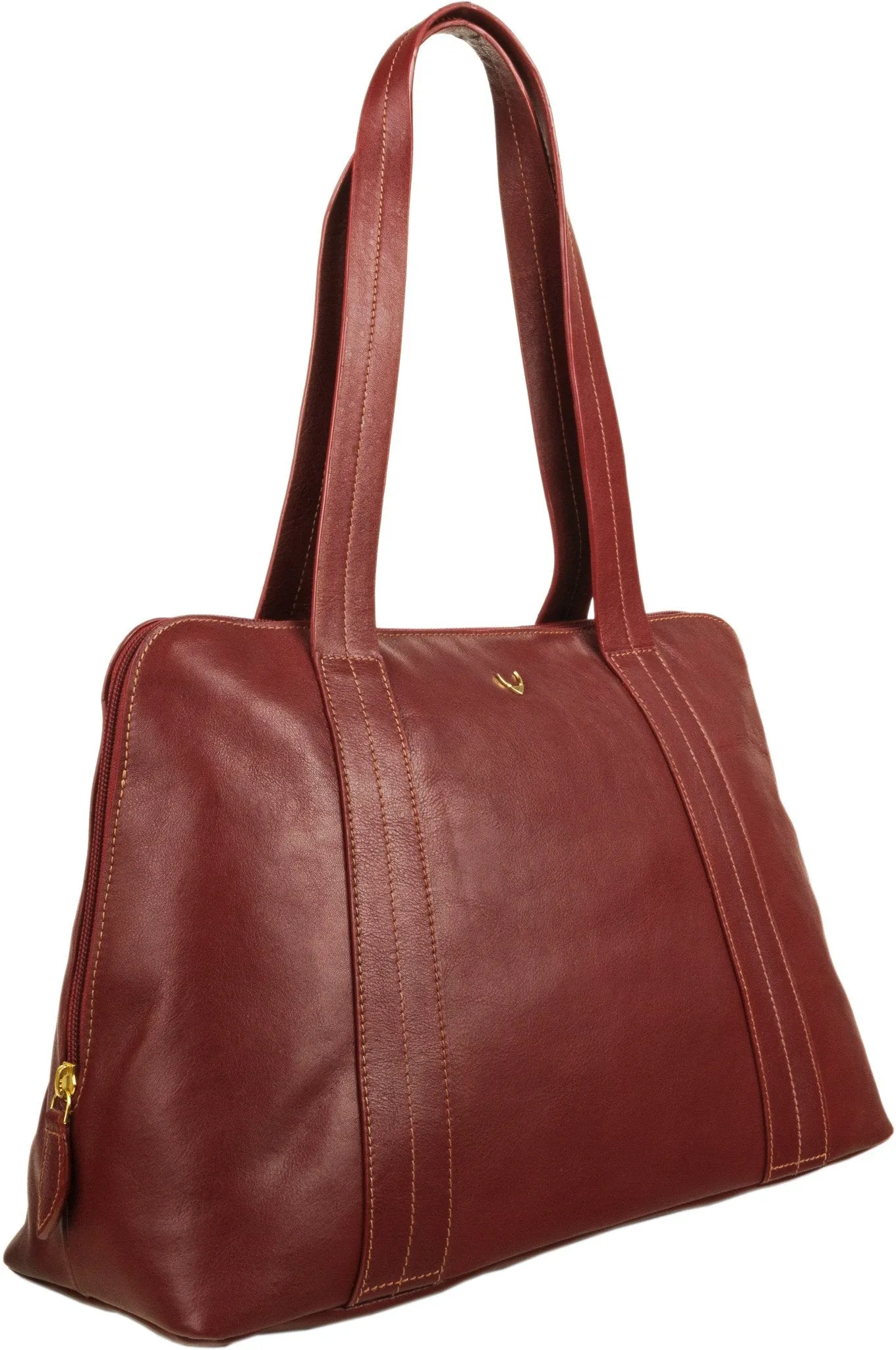 Cerys Large Leather Multi-Compartment Tote