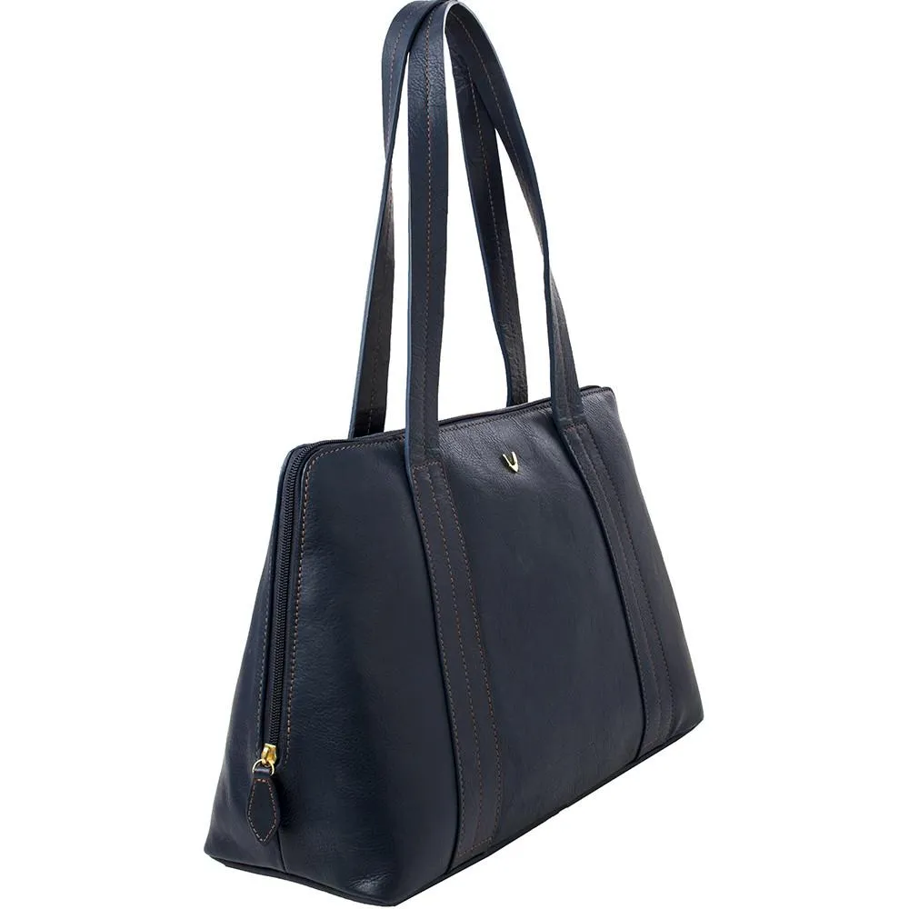 Cerys Large Leather Multi-Compartment Tote