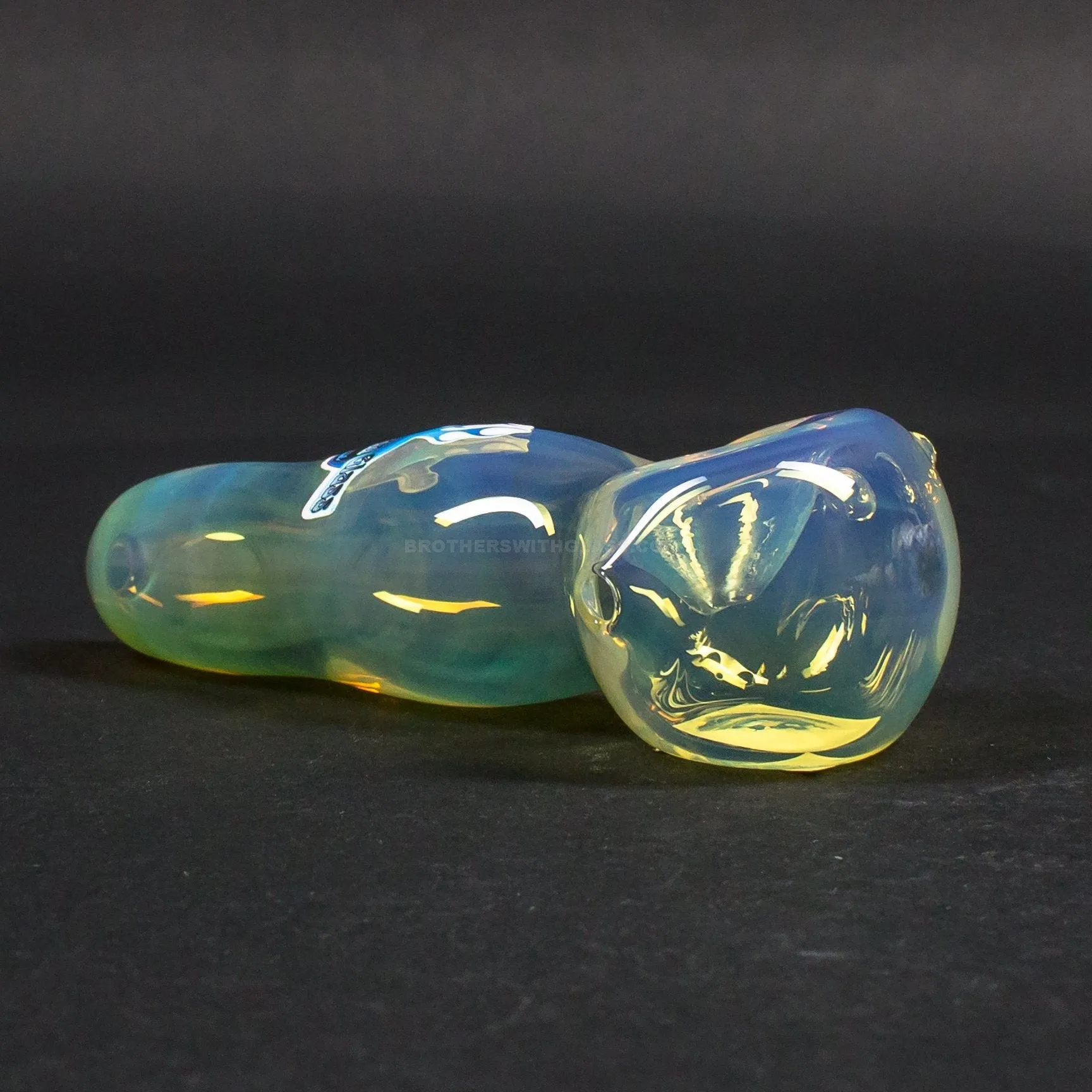 Chameleon Glass Pacifier Puffer Hand Pipe