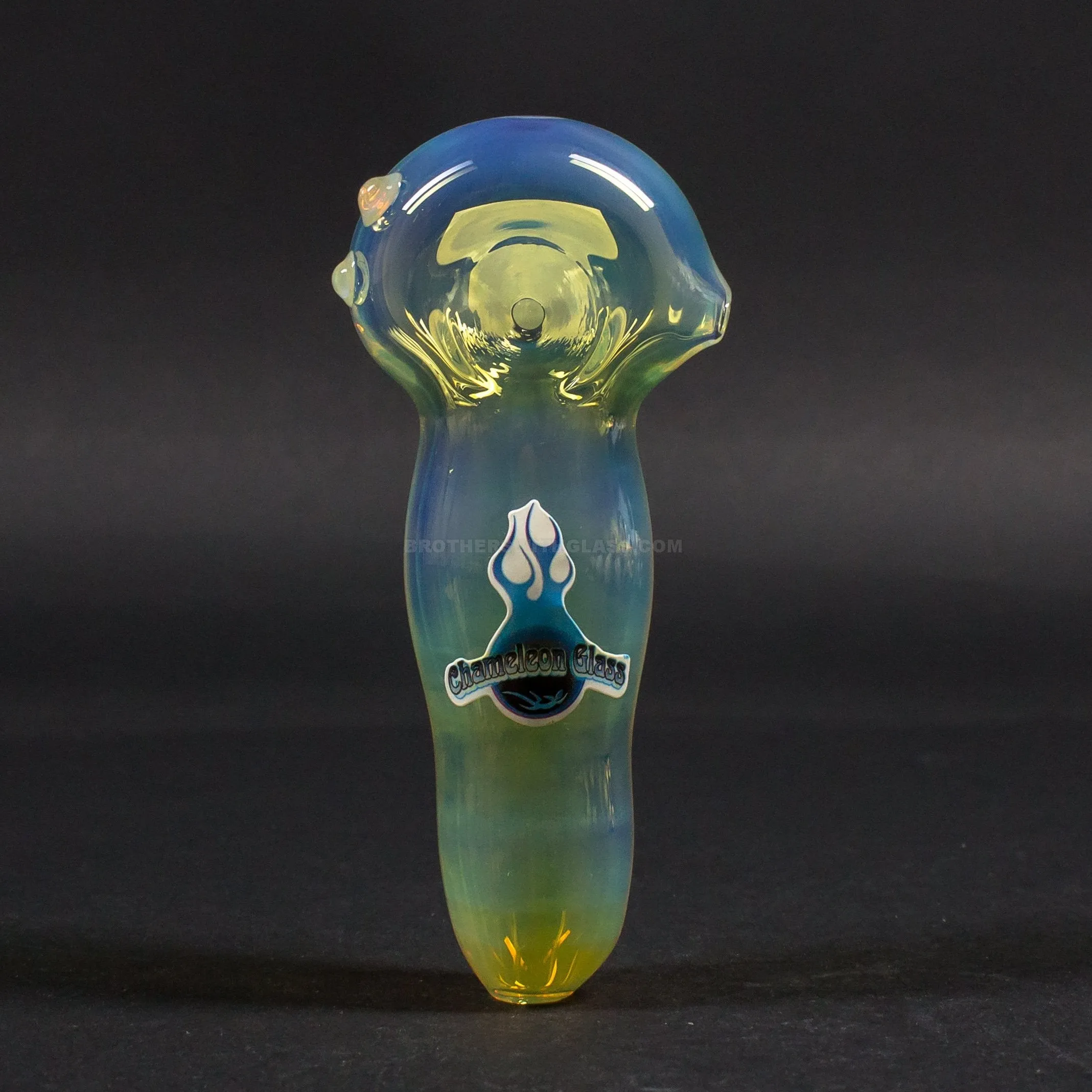 Chameleon Glass Pacifier Puffer Hand Pipe