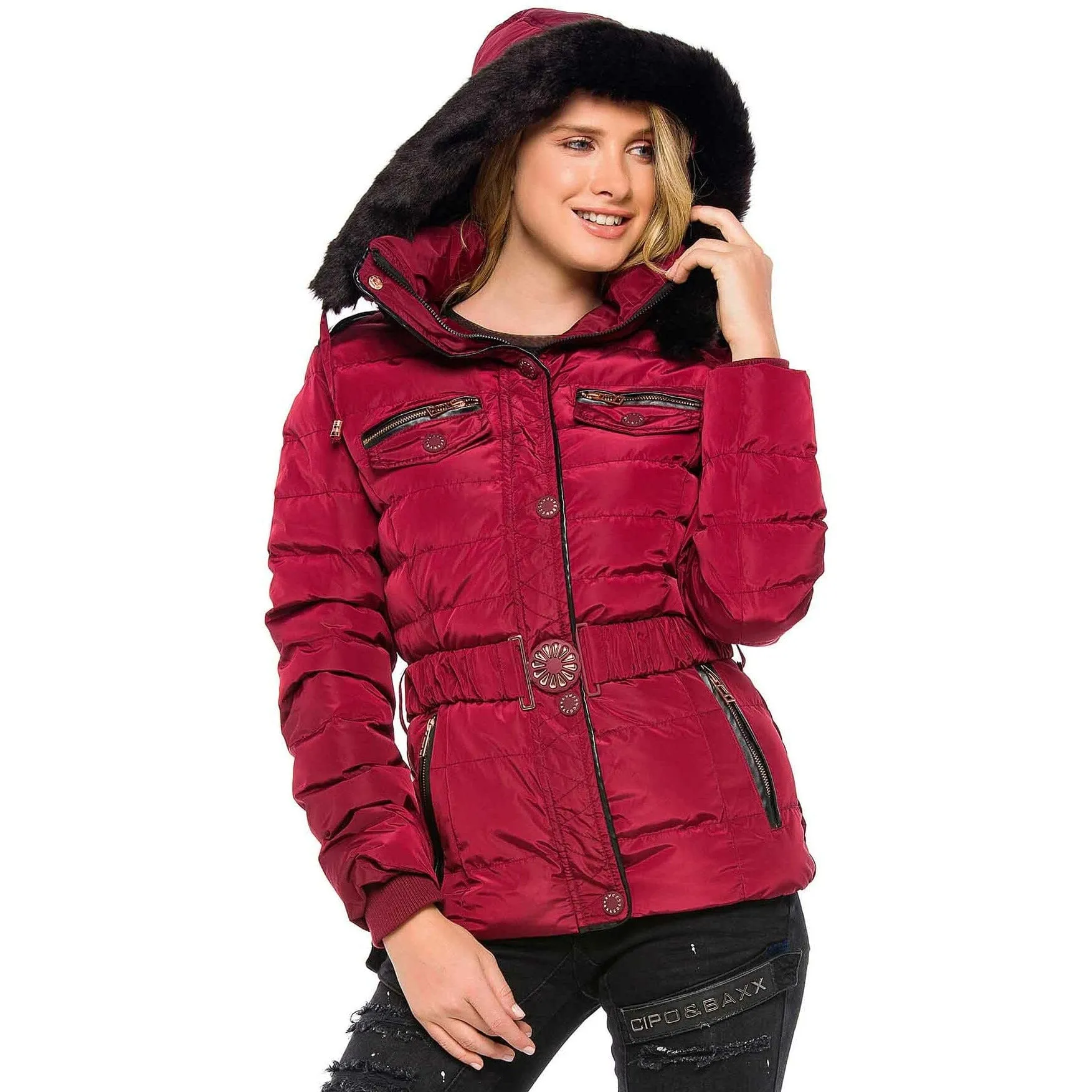 Cipo & Baxx Damen winter Jacket