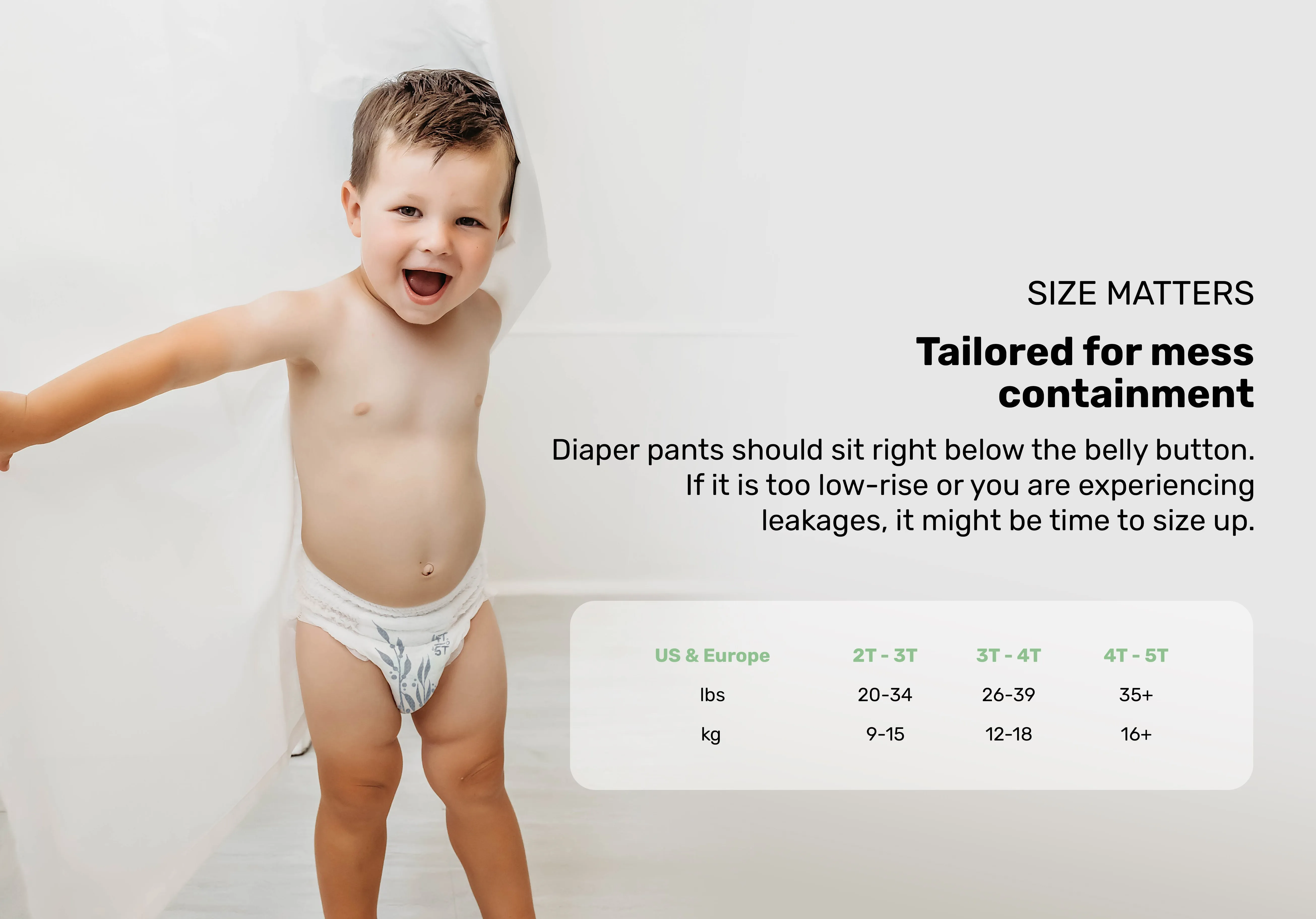 Clear Dry™ Natural Disposable Diaper Pants (Members)