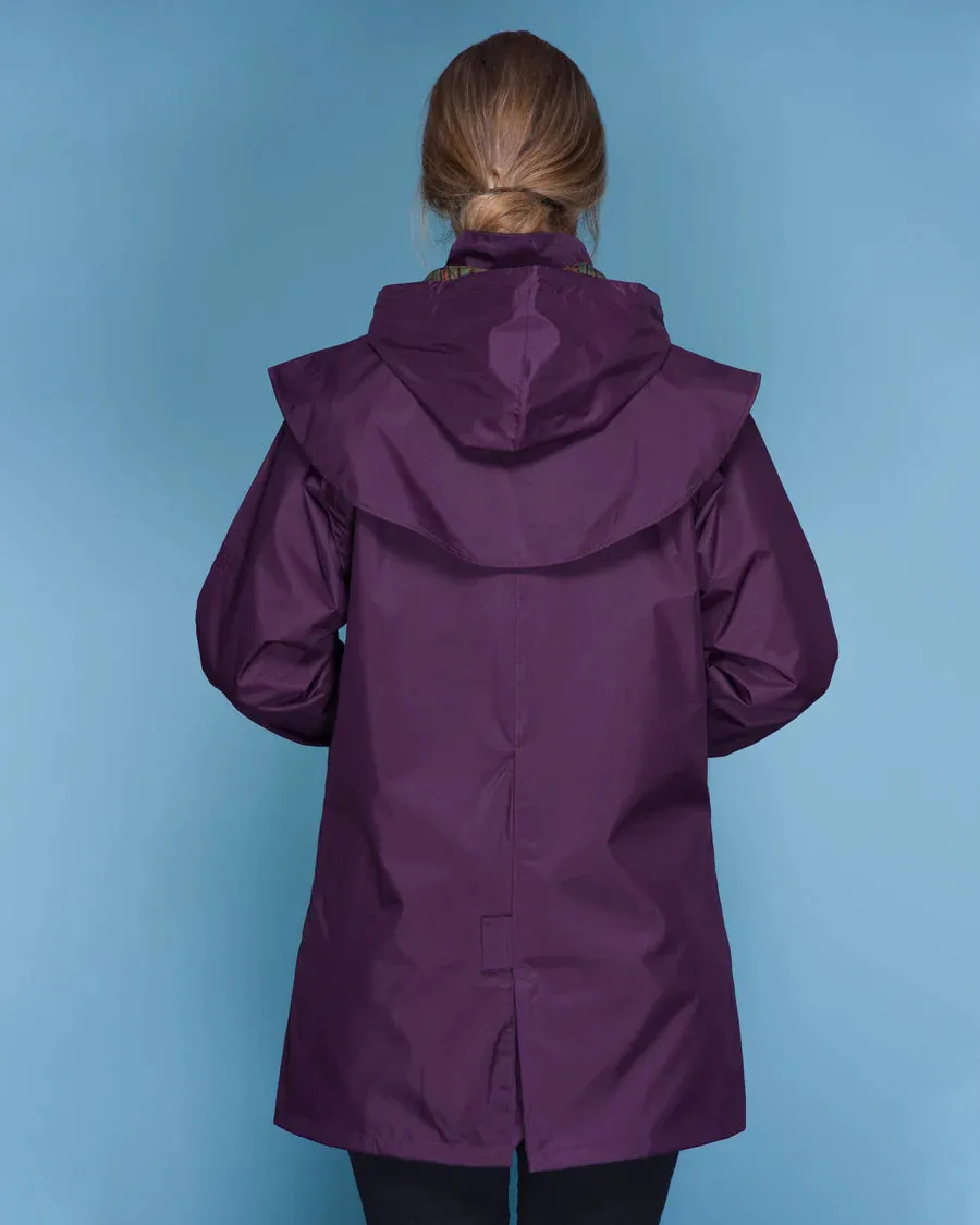 Cotswold Ladies Waterproof Coat - Blackberry