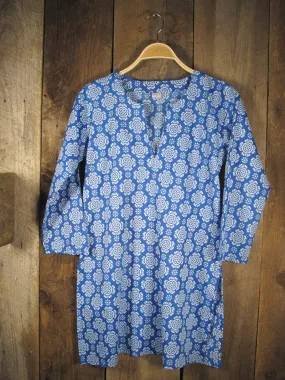 Cotton Tunic Top Tory in Blue