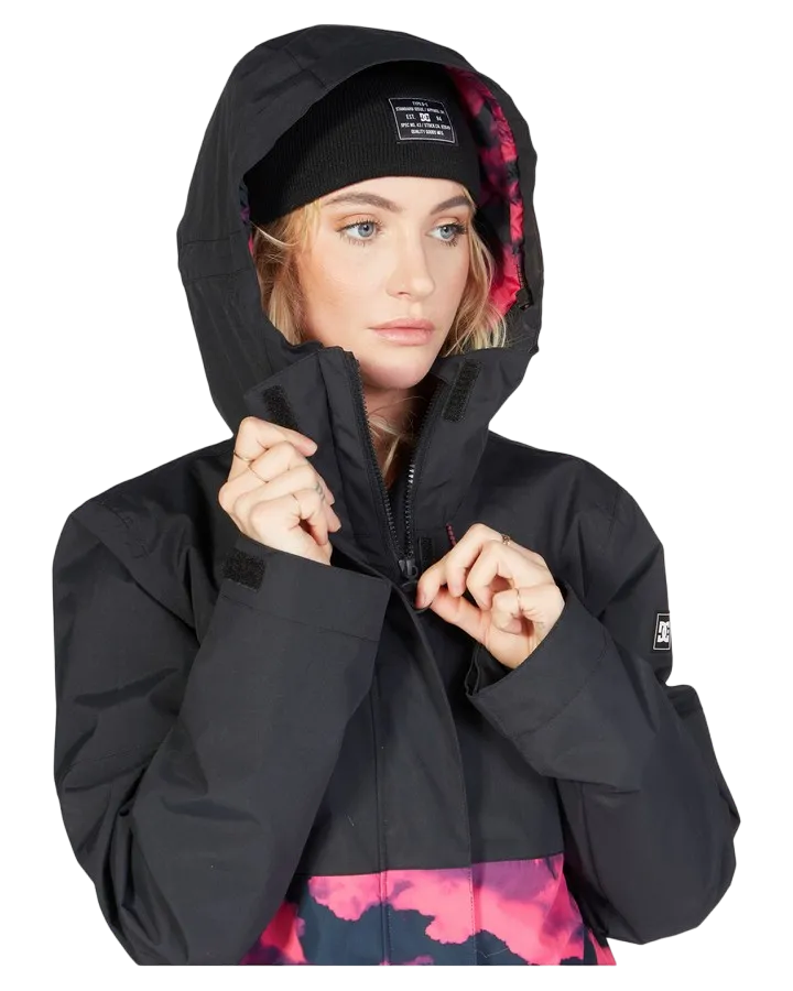 DC Cruiser Womens Snow Jacket - Crazy Pink Clouds - 2023