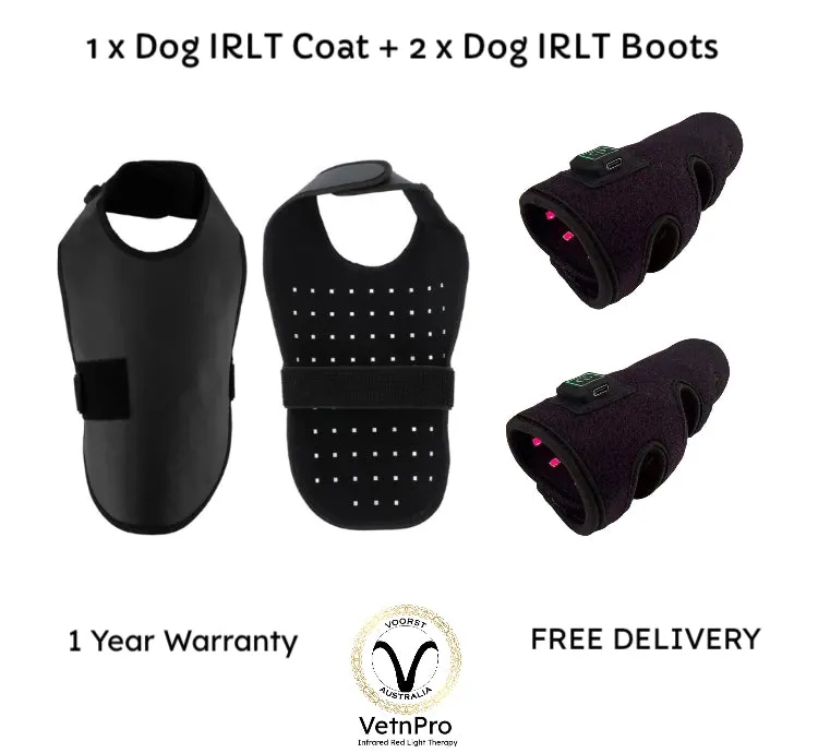 Dog Pet WIRELESS Infrared Light Therapy Pain Relief Healing LED Coat Rug Now in 2 SIZES