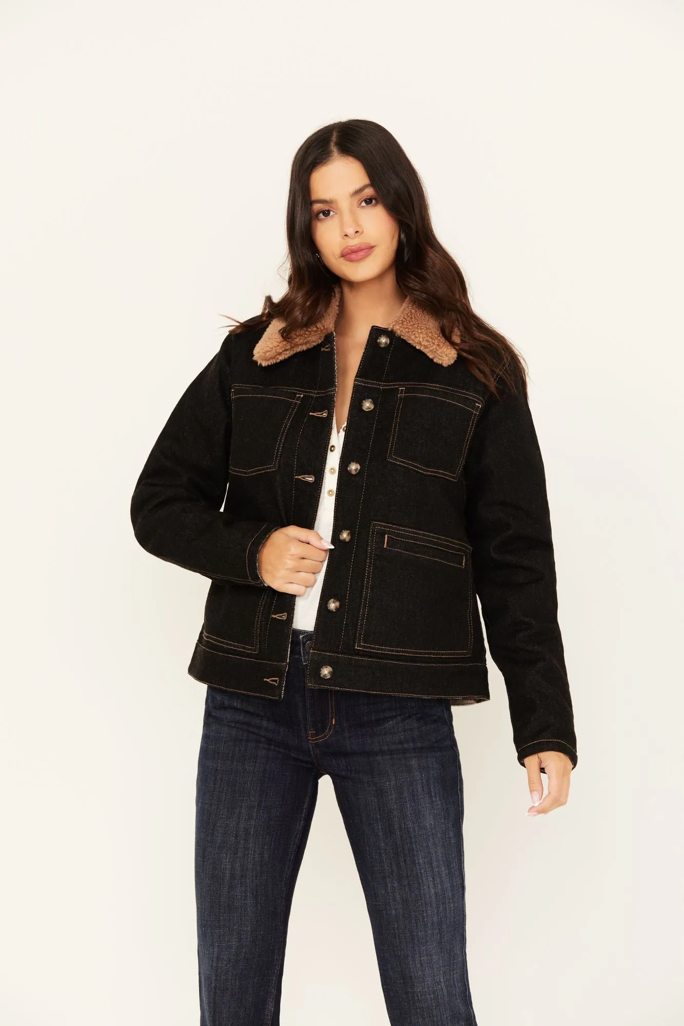 Easton Reversible Denim Blanket Jacket