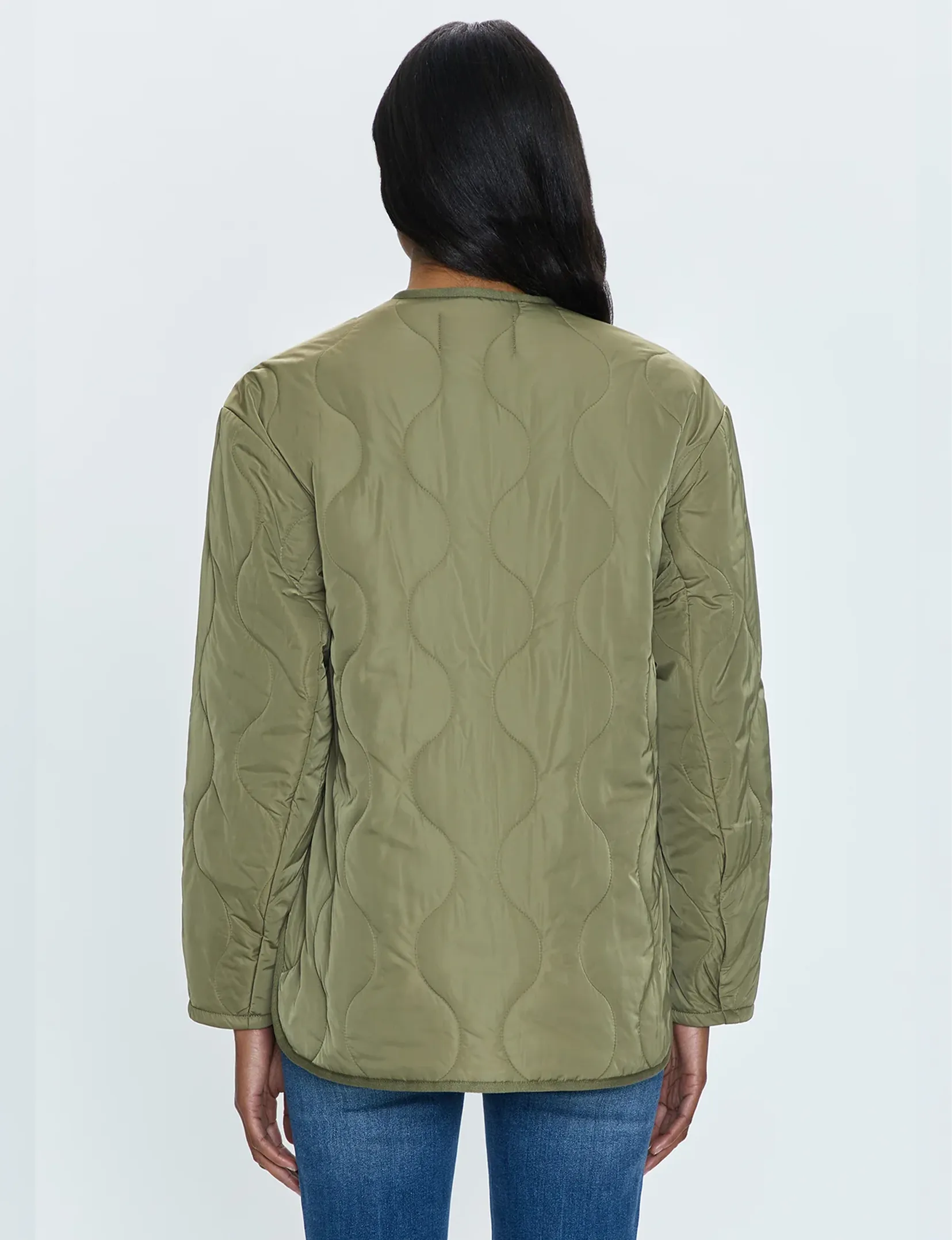 Elva Quilted Jacket, Admiral