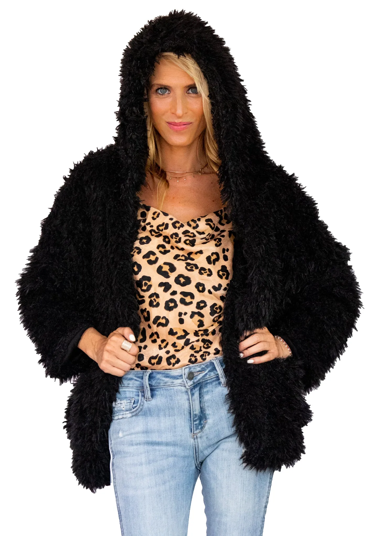 Faux Fur Jacket