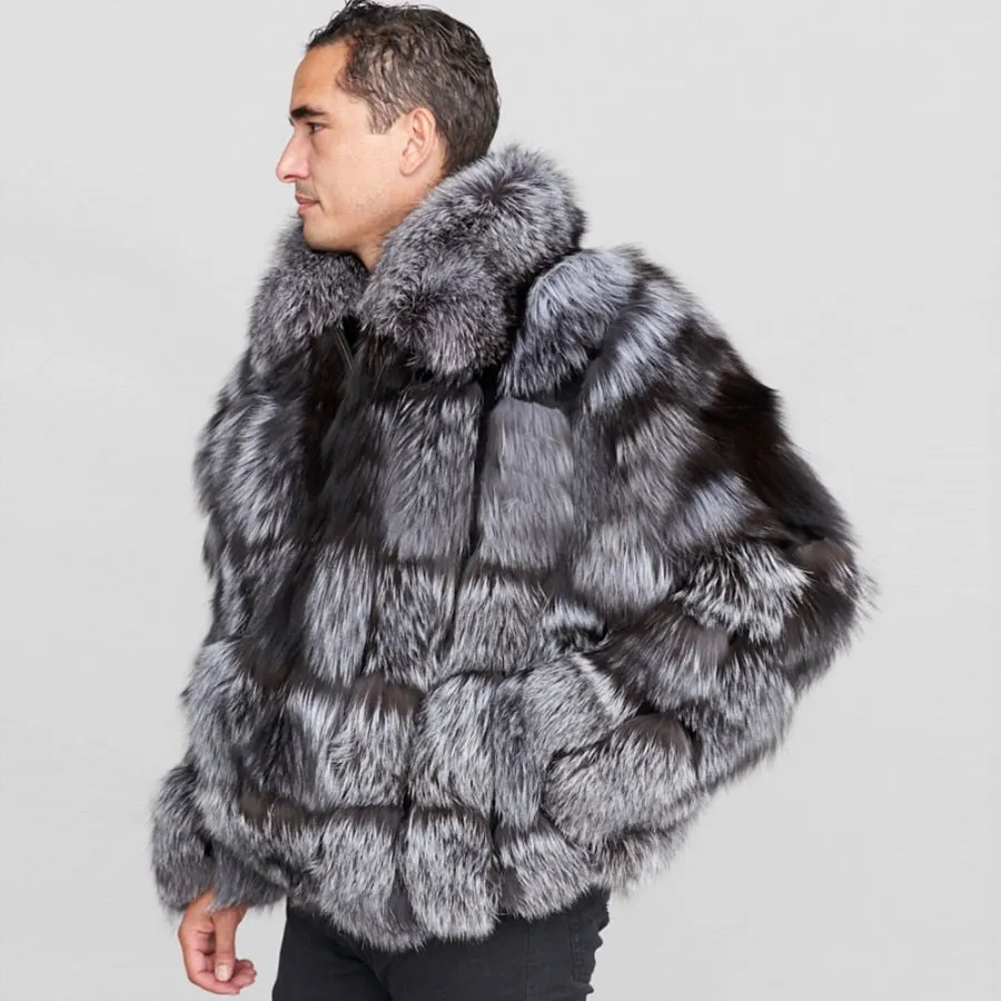 Full Pelt Real Fox Fur Collar Bombers