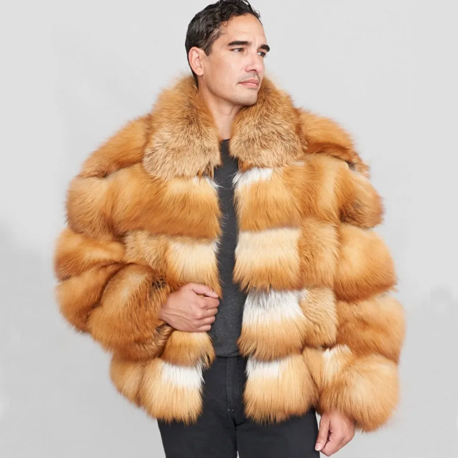 Full Pelt Real Fox Fur Collar Bombers