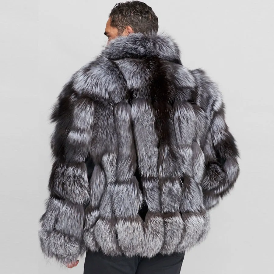 Full Pelt Real Fox Fur Collar Bombers