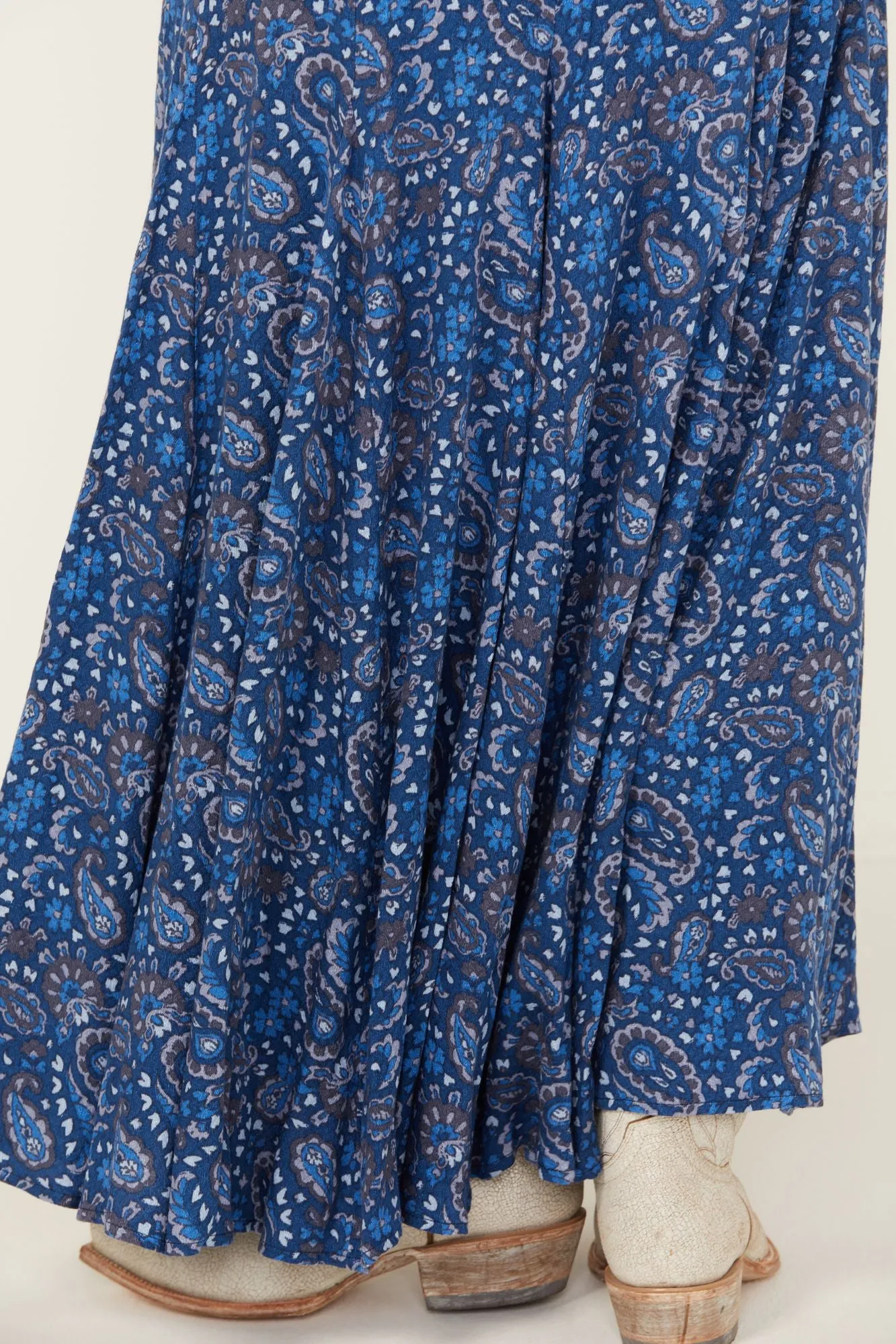 Garrison Printed Maxi Skirt