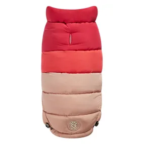 GF Pet Color Block Puffer - Pink