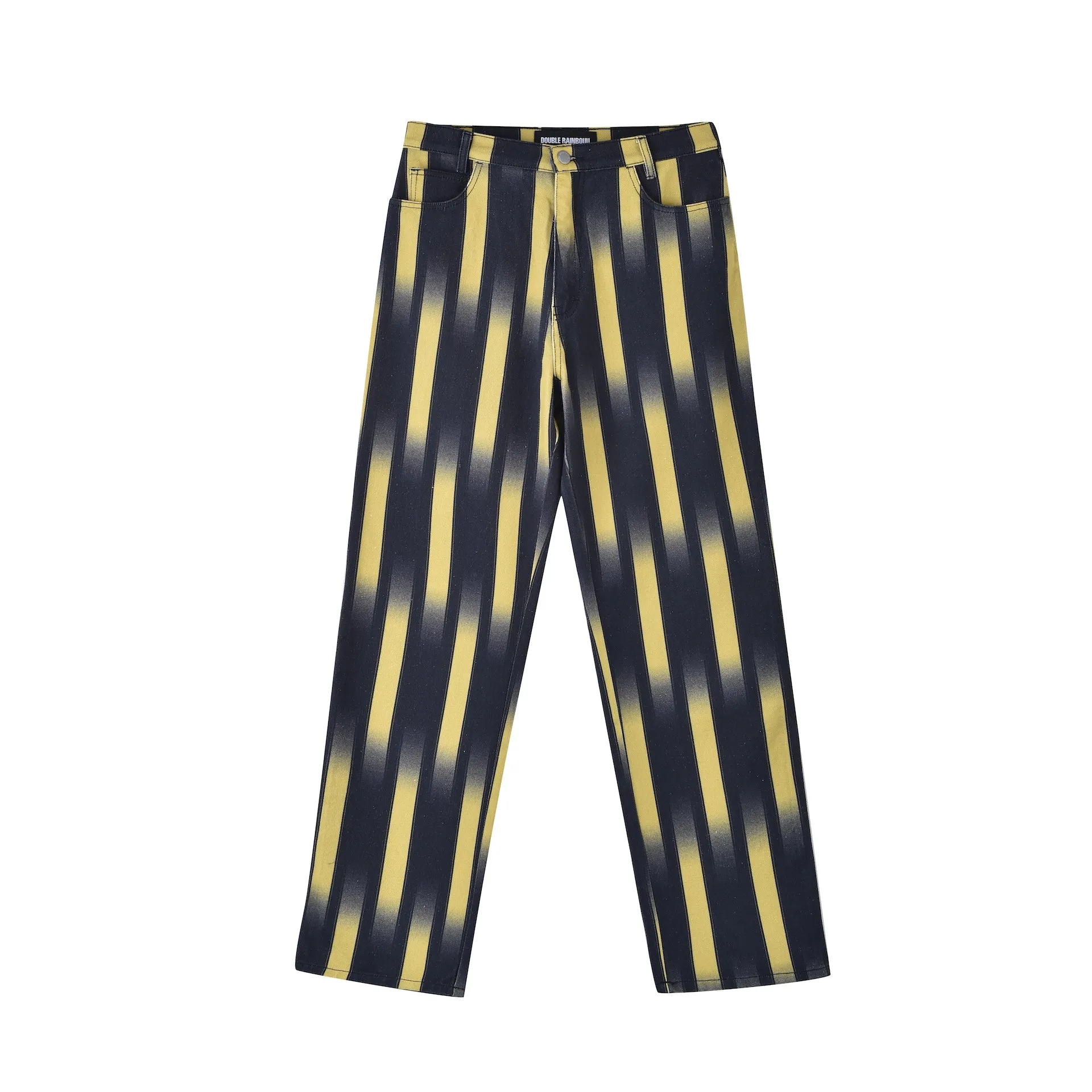 GHOST STRIPE YELLOW PARTY PANTS