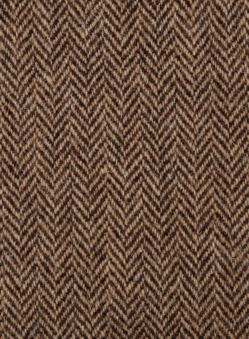 Harris Tweed Irish Brown Herringbone Pants