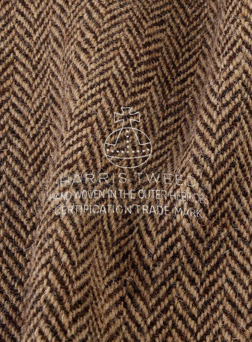 Harris Tweed Irish Brown Herringbone Pants