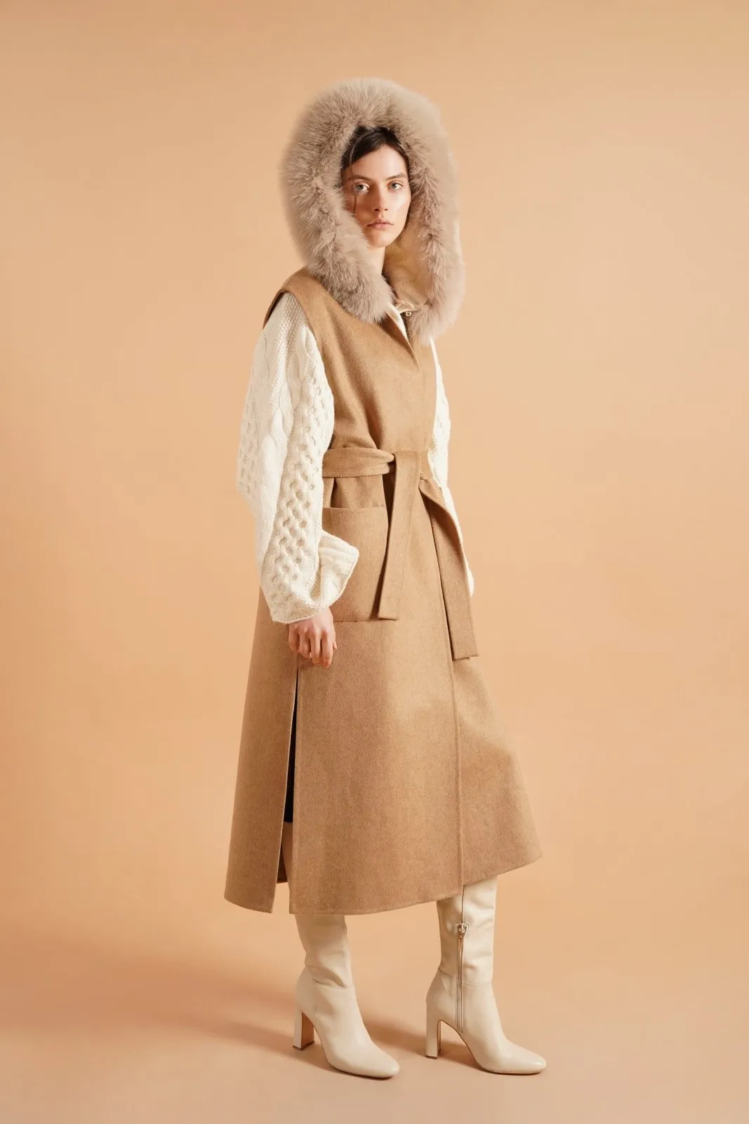 Harvest Luxe Vest Coat