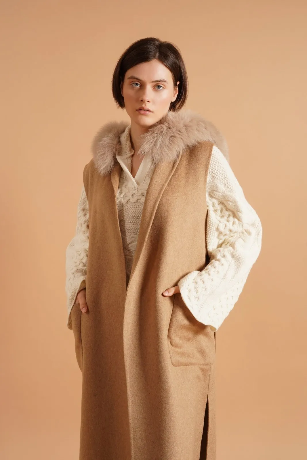 Harvest Luxe Vest Coat