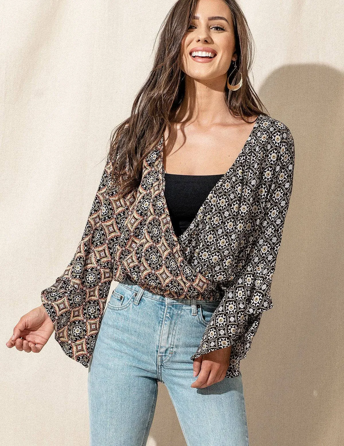 Hazel Boho Top