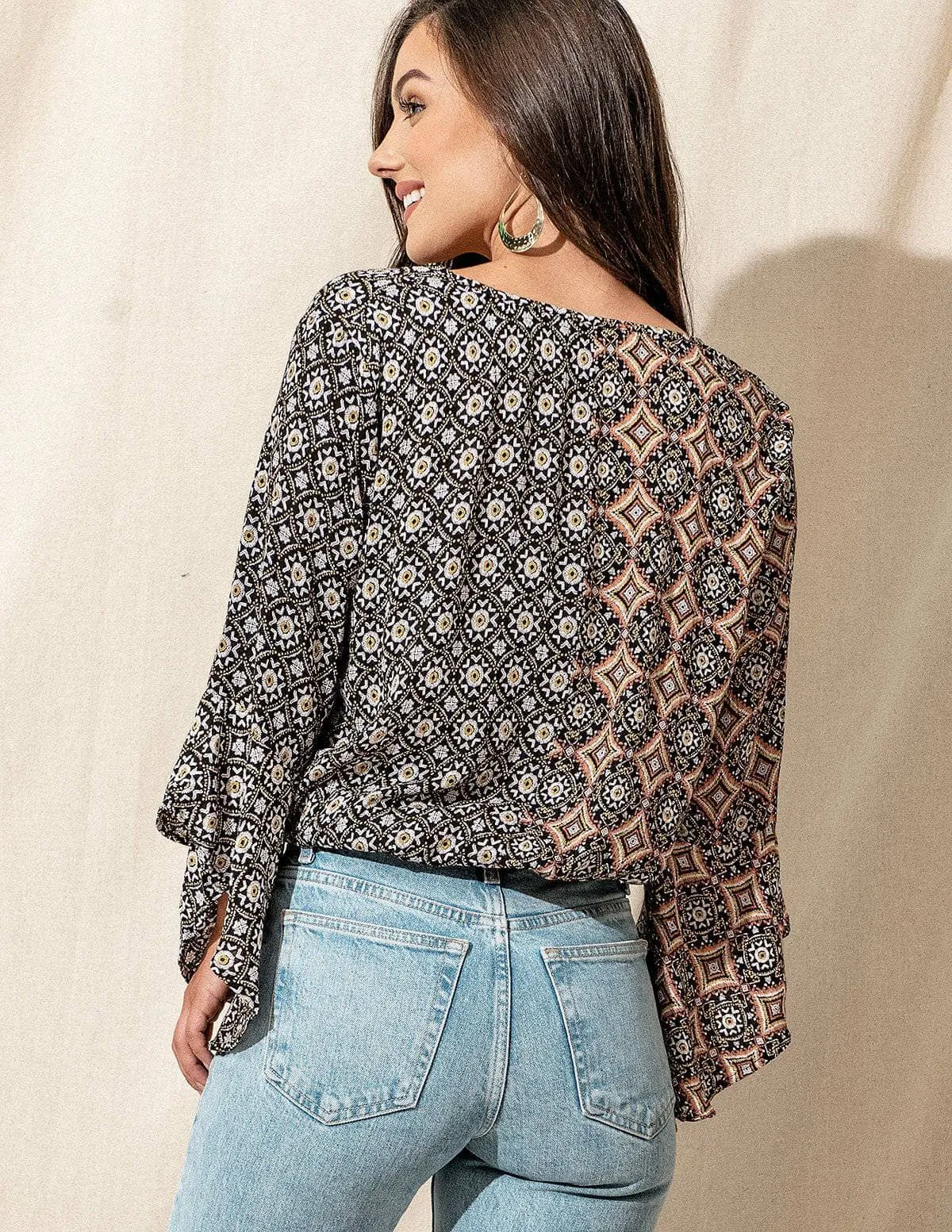 Hazel Boho Top