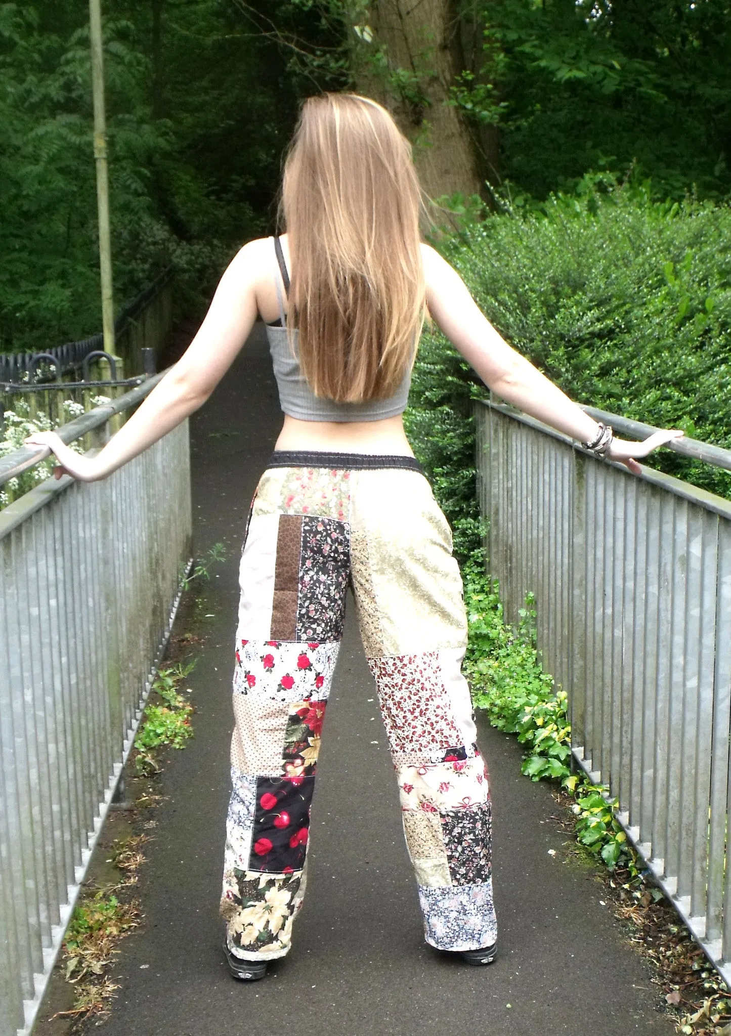 Hippy, Festival, Lounging, Patchwork Pants.